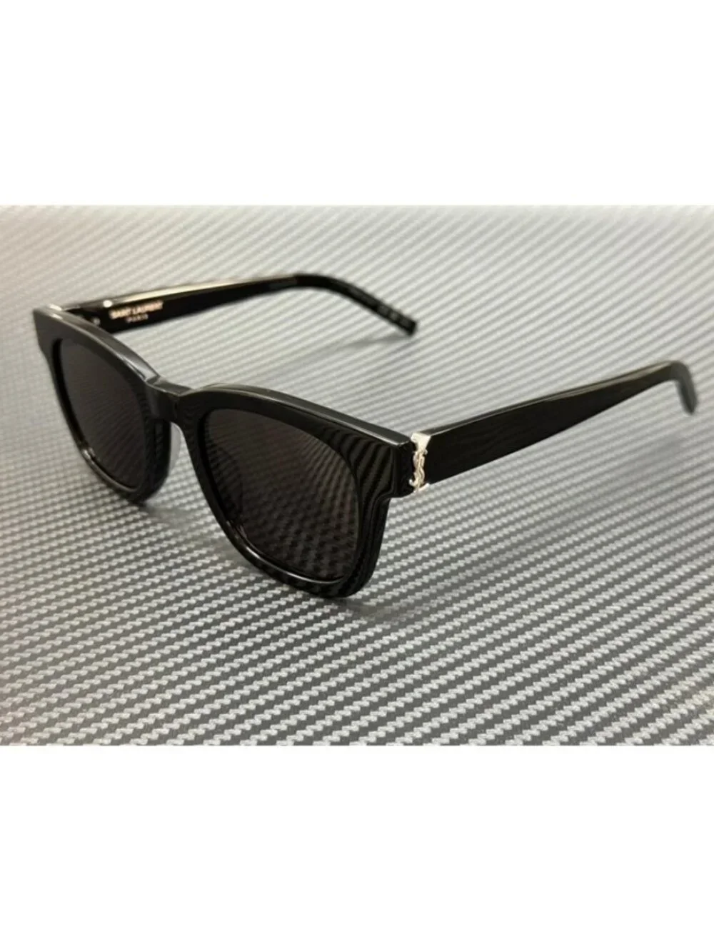 New Saint Laurent Men Black Sunglasses 49-22-145